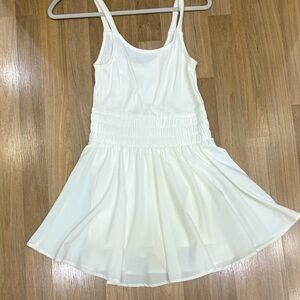 Full court athletic romper dress built in shorts